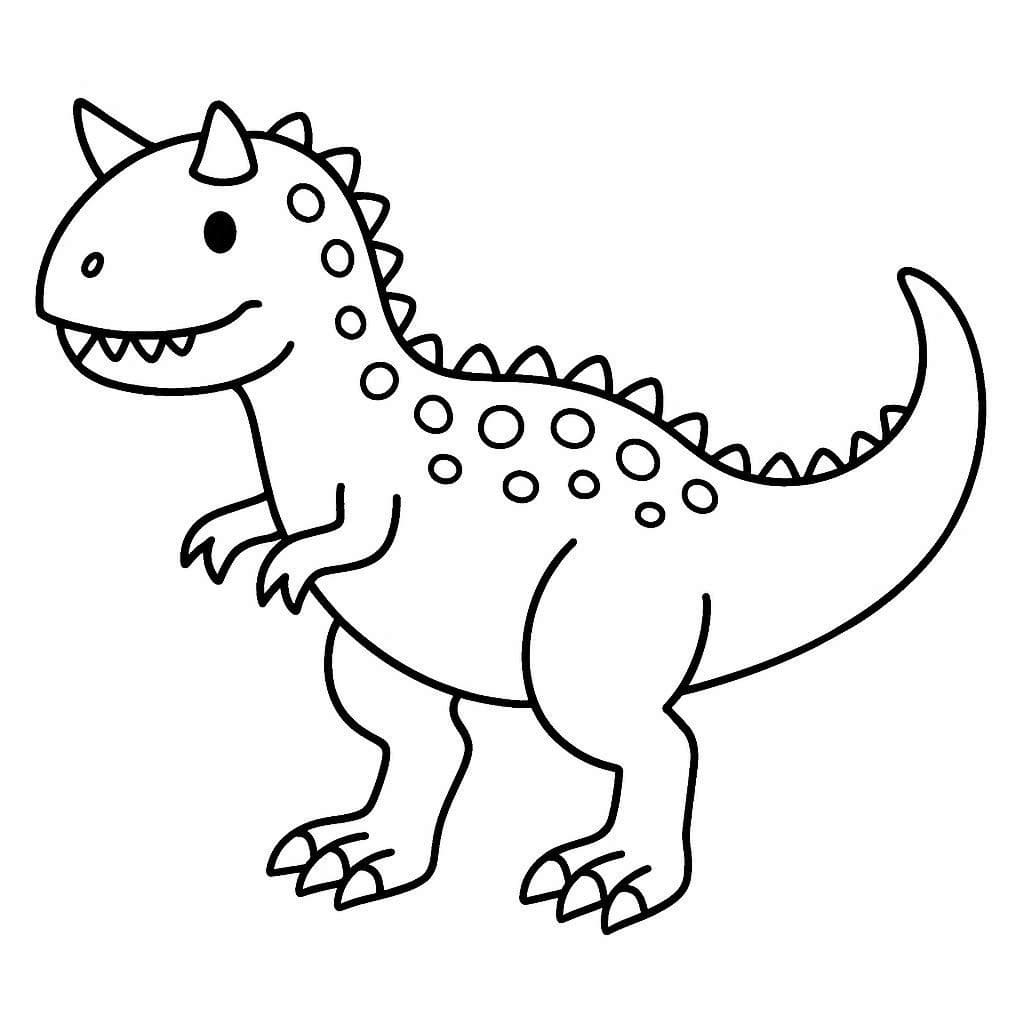 A Carnotaurus Dinosaur