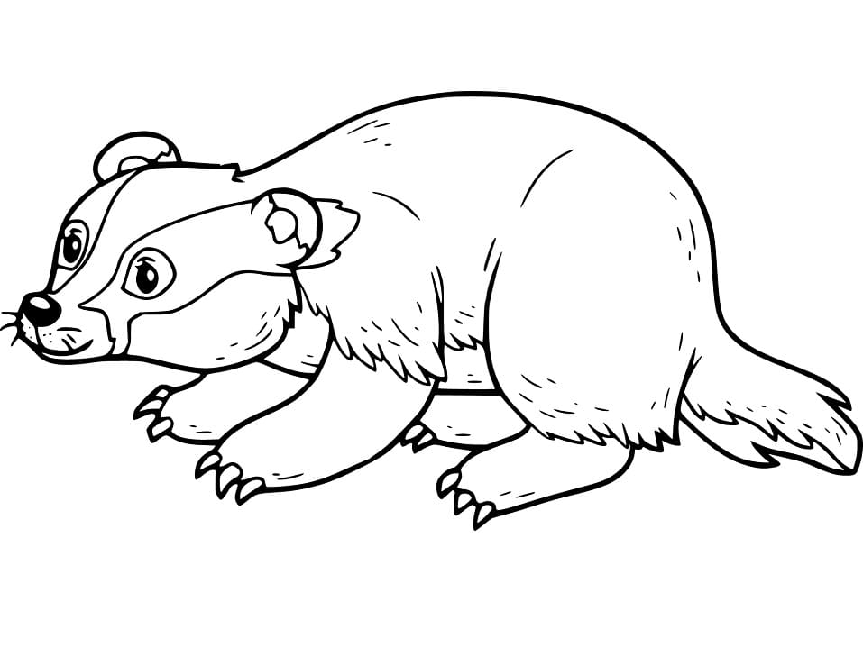 A Happy Badger