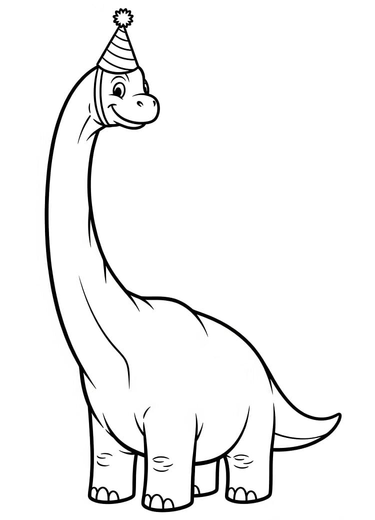 A Happy Brachiosaurus