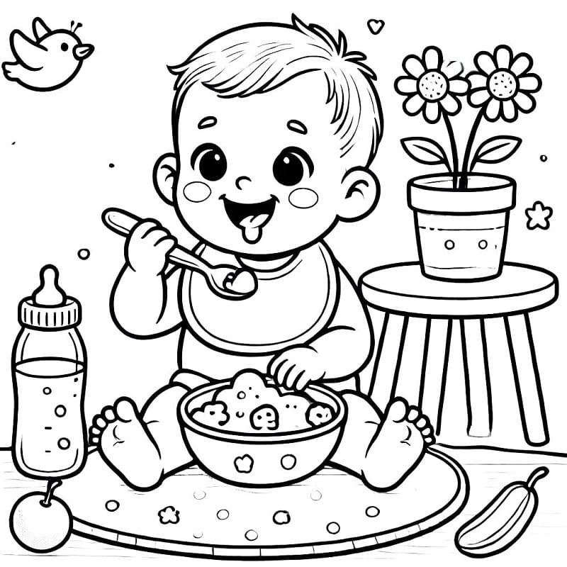 Baby is Eating