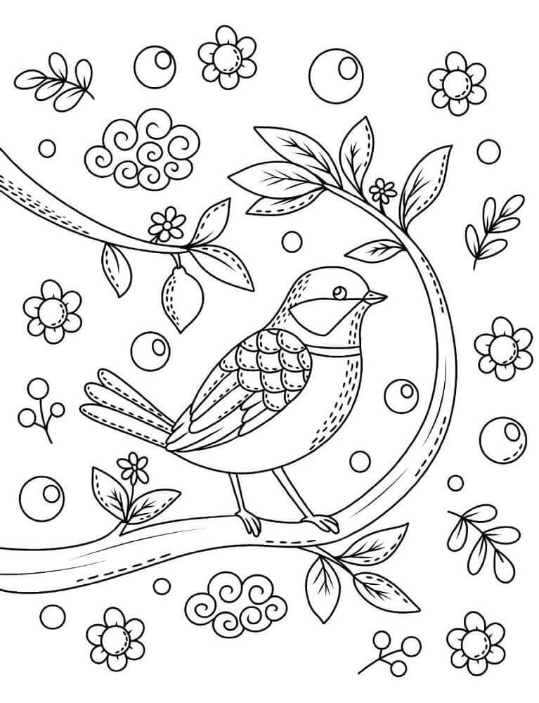 Bird Hygge Scandinavian
