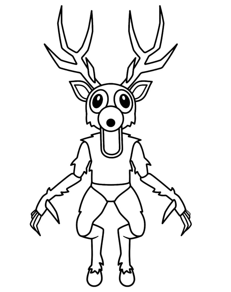 99 Nights in the Forest coloring pages