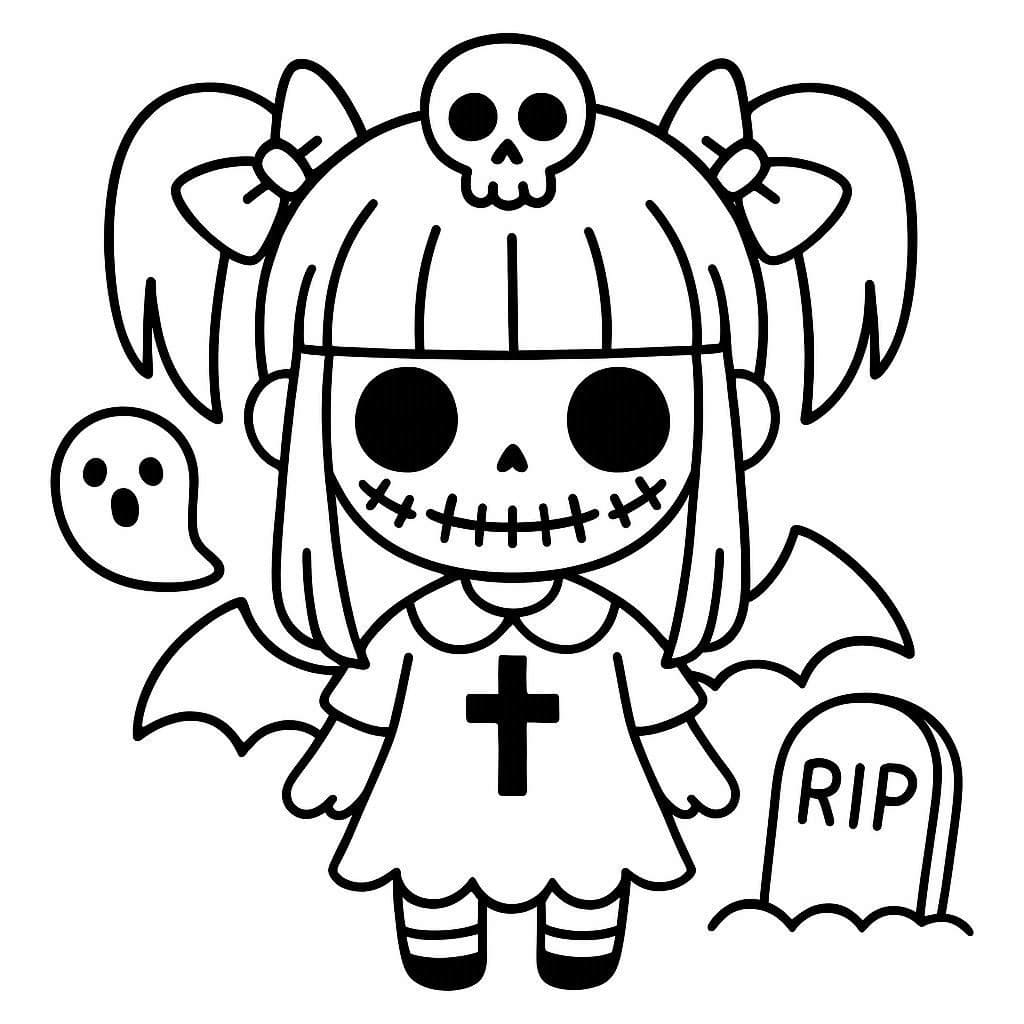 Creepy Pastel Goth