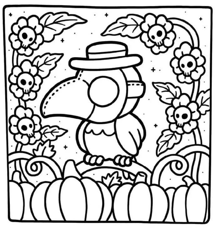 Crow Spooky Cutie