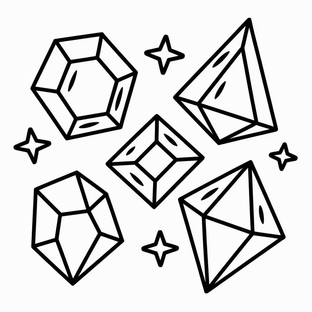 Crystal Printable For Kids