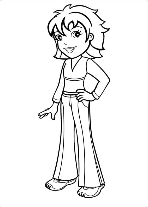 Cute Girl Polly Pocket