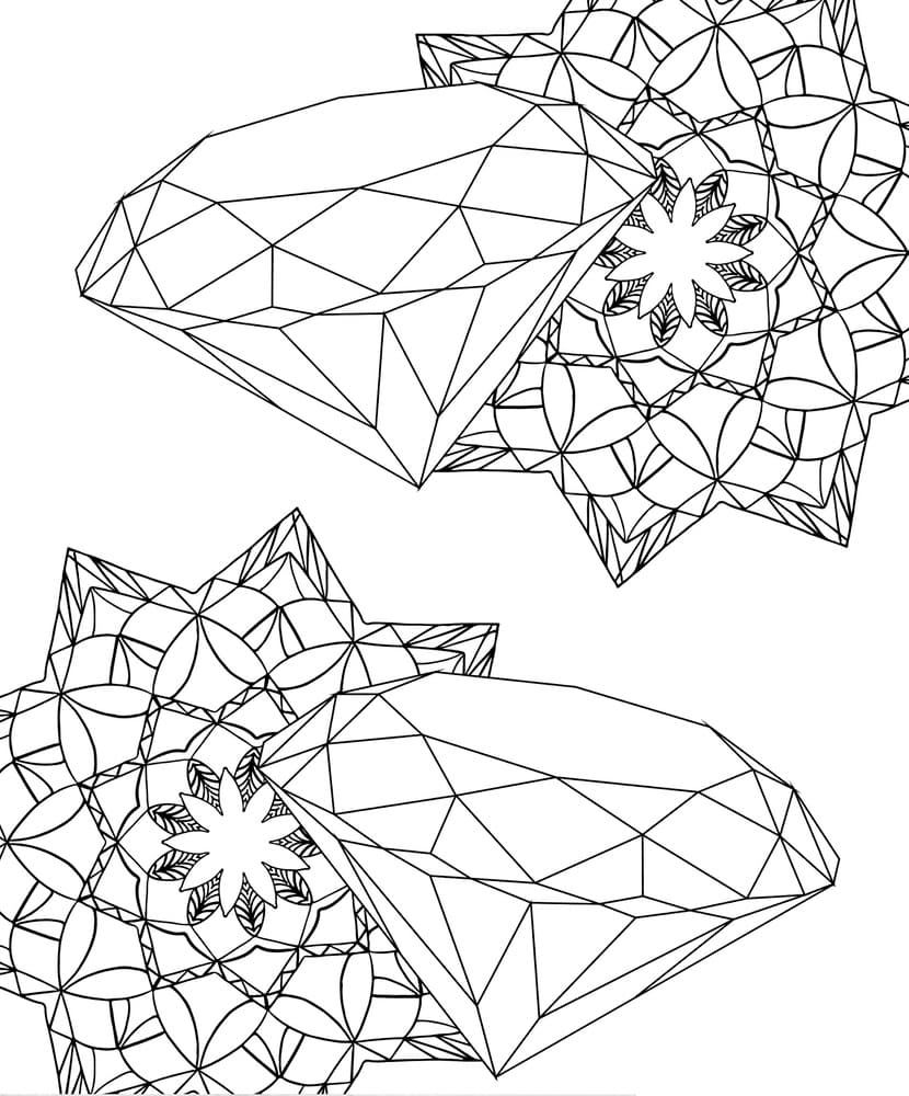 Diamond and Crystal