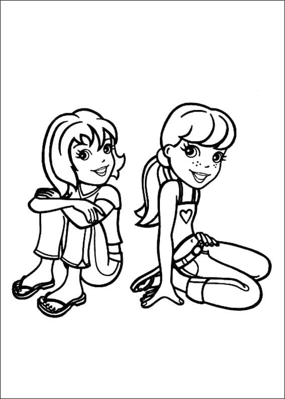 Drawing of Polly Pocket