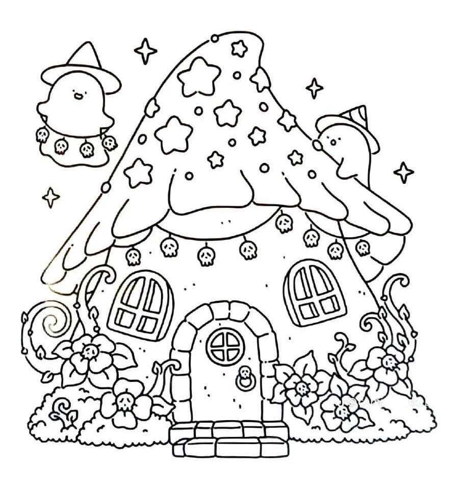 Free Drawing of Spooky Fuzzy