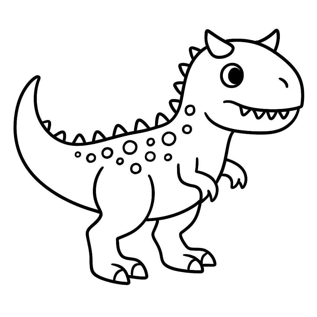 Free Printable Carnotaurus