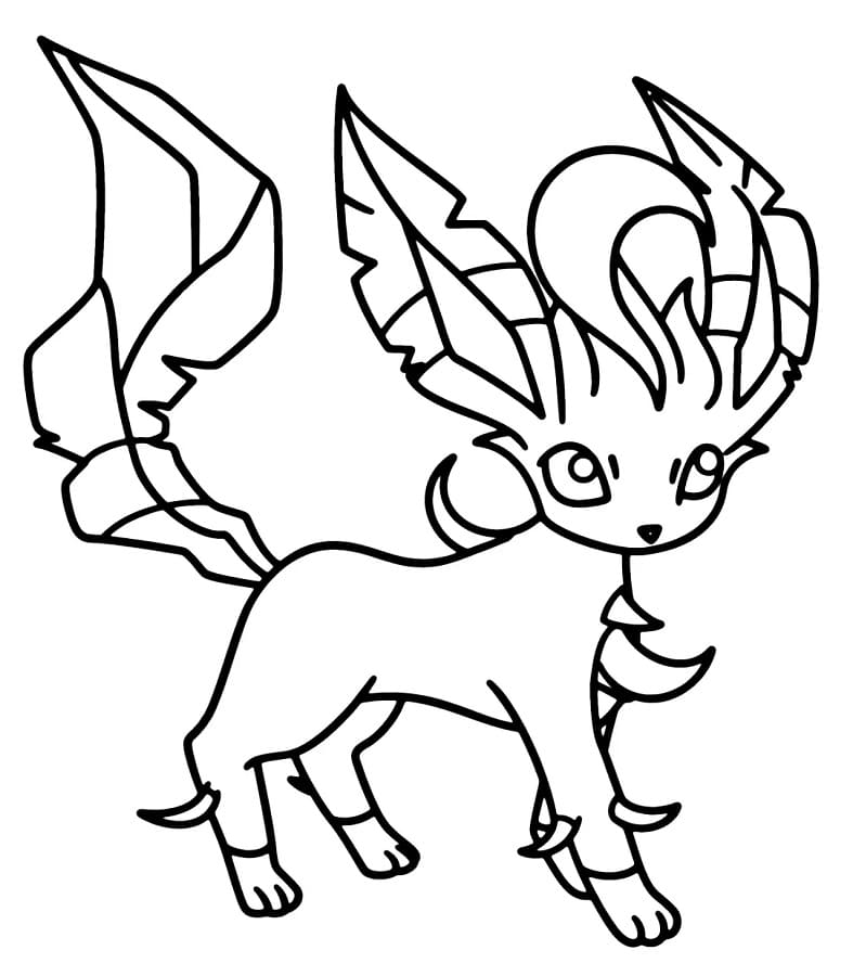 Free Printable Leafeon