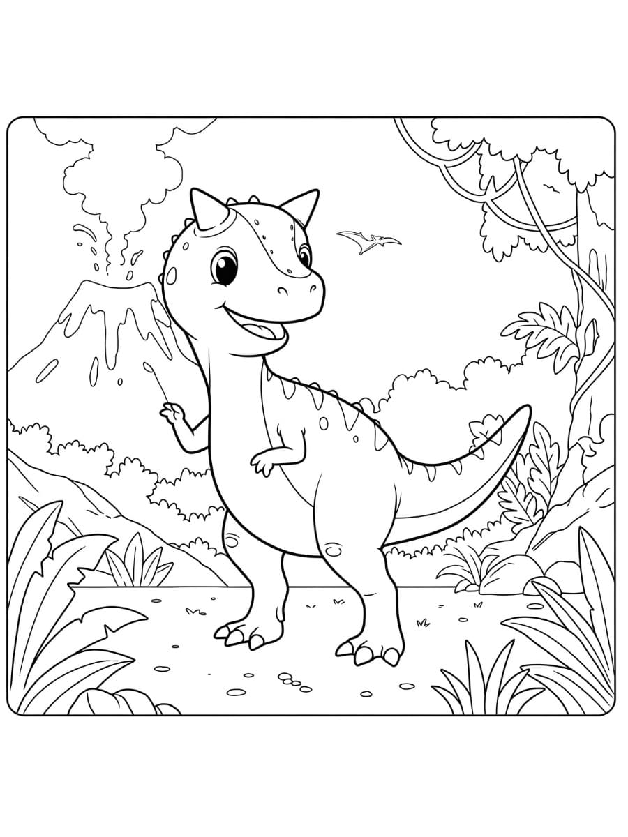 Friendly Carnotaurus