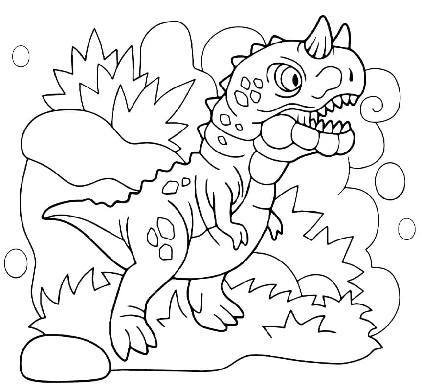 Funny Carnotaurus