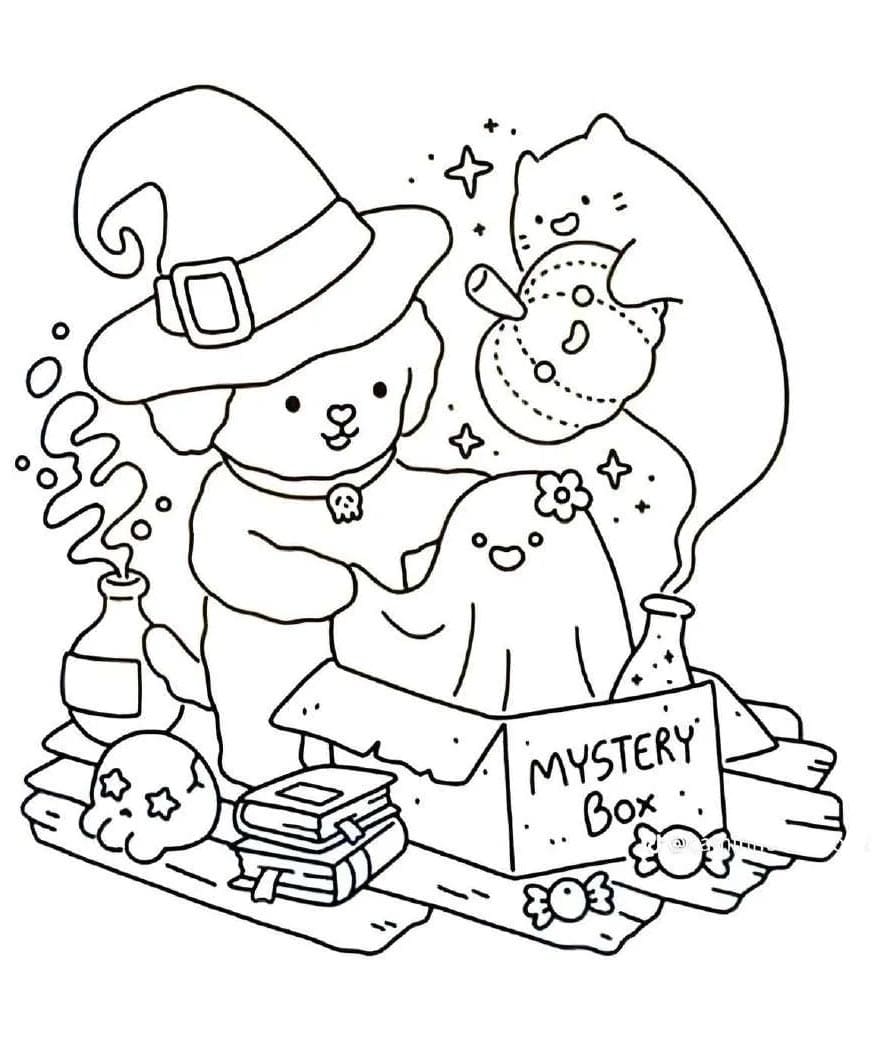 Funny Spooky Fuzzy