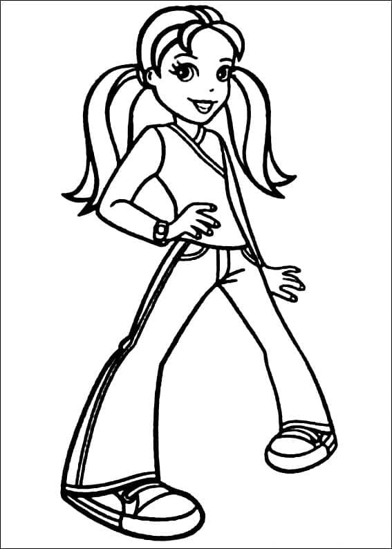Girl from Polly Pocket