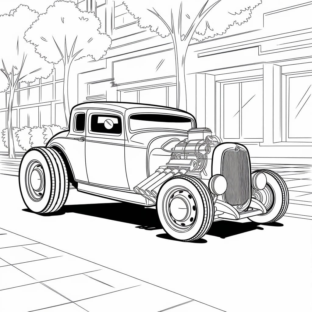 Hot Rod Printable