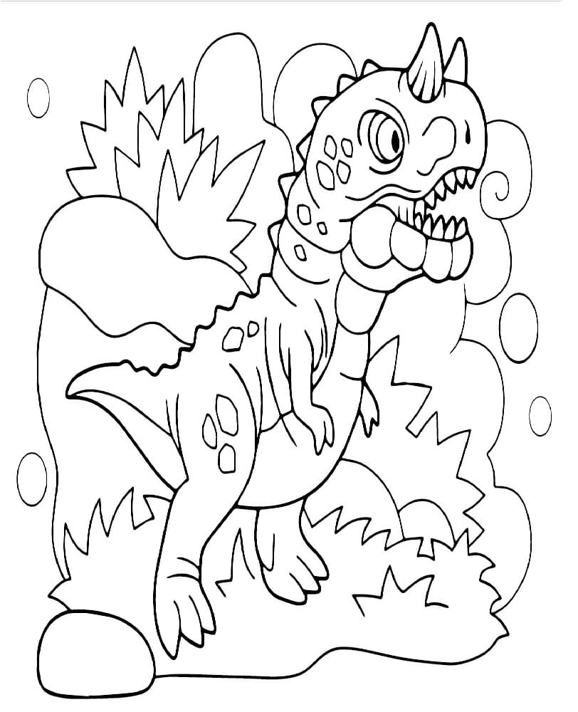 Little Carnotaurus Dinosaur