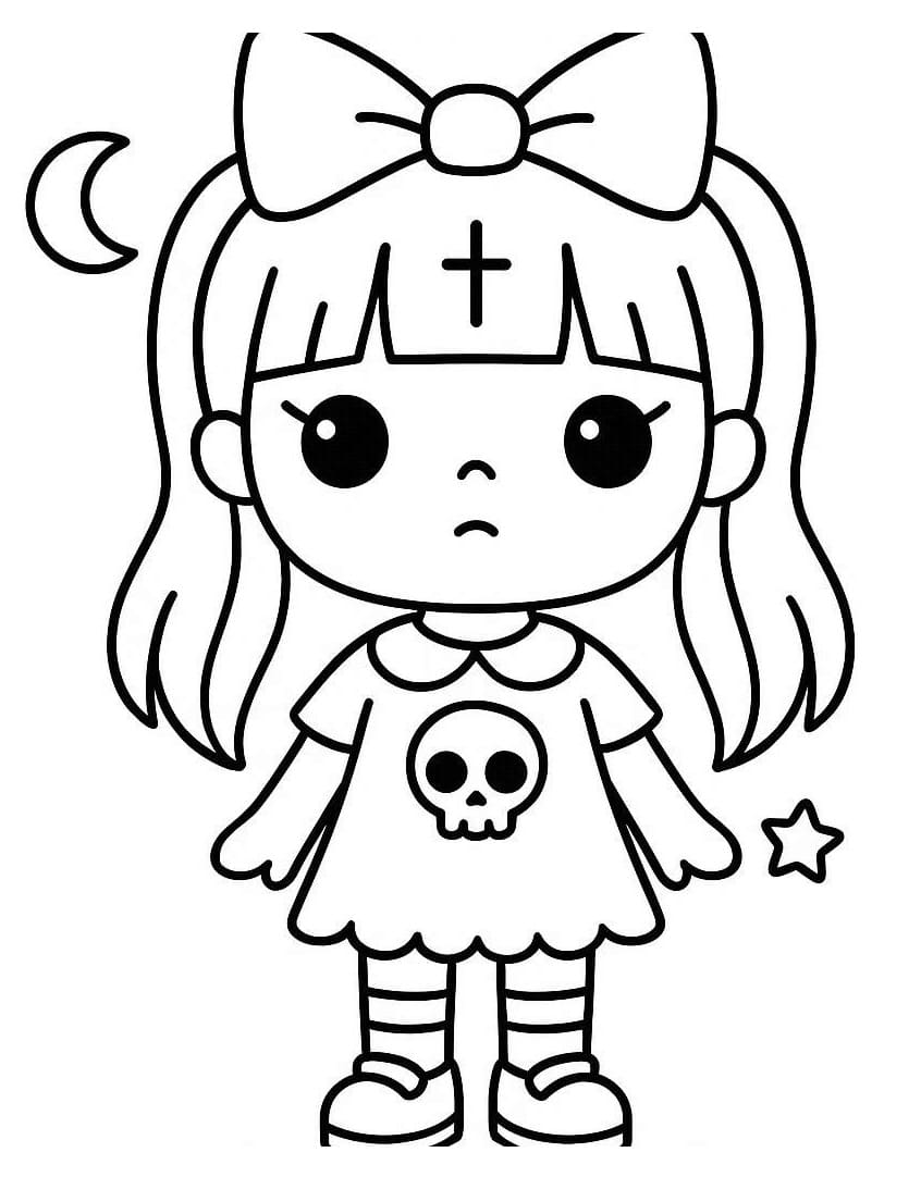 Little Girl Pastel Goth
