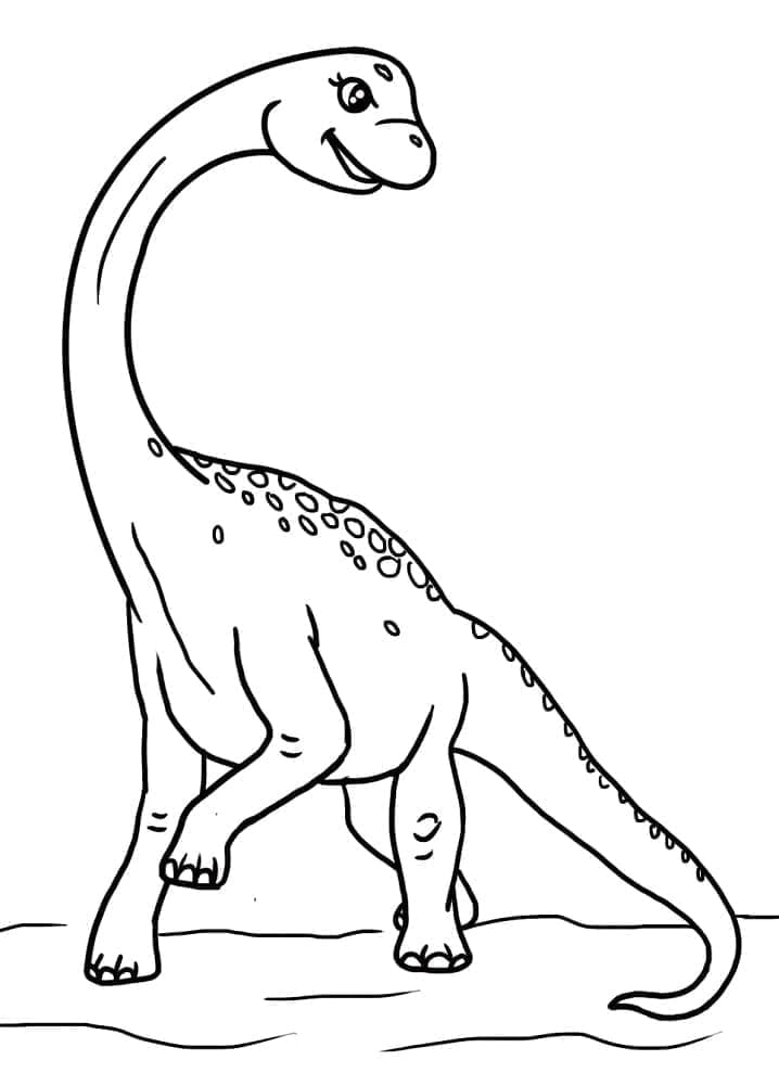 Lovely Brachiosaurus