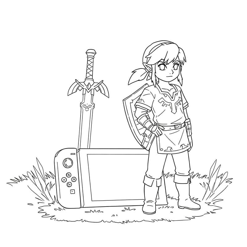 Nintendo Switch Printable For Kids