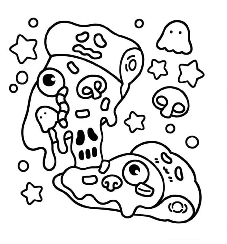 Pizza Spooky Cutie