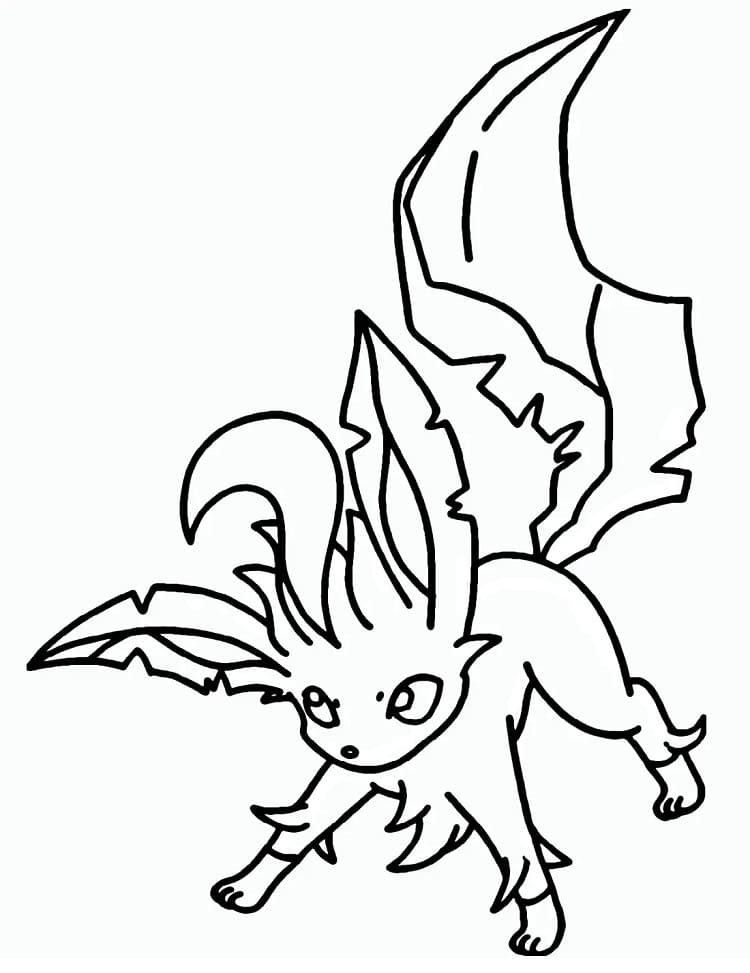 Print Leafeon