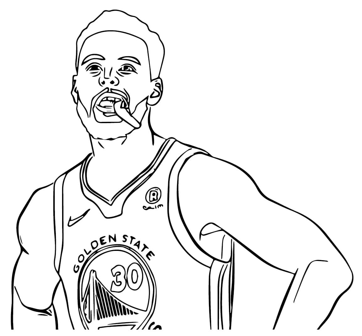 Print Stephen Curry