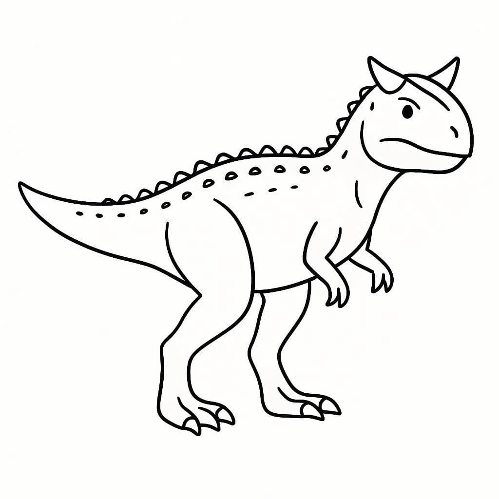 Printable Carnotaurus
