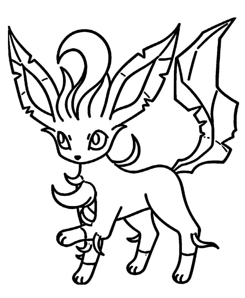 Printable Leafeon