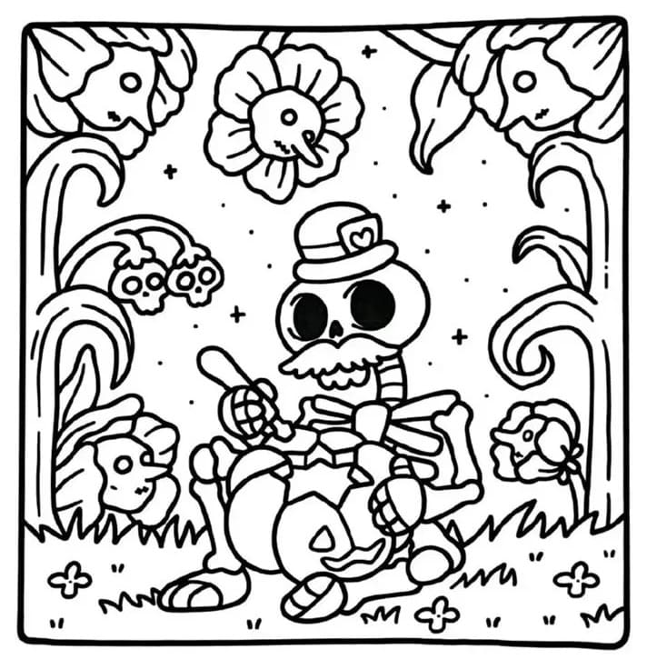 Printable Spooky Cutie