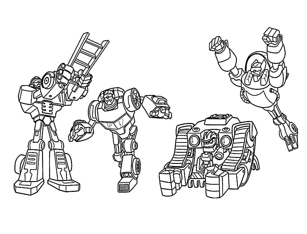Rescue Bots Characters
