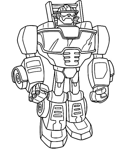 Robot from Rescue Bots