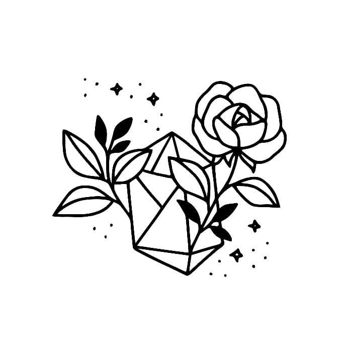 Rose and Crystal