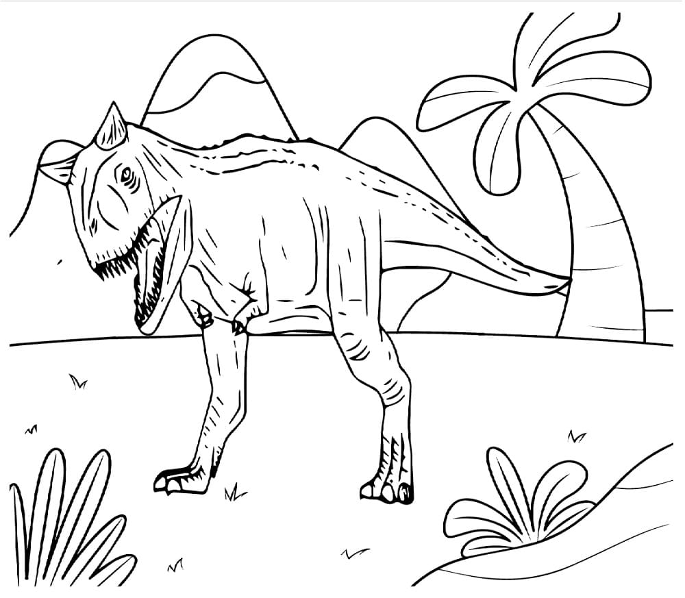 Scary Carnotaurus