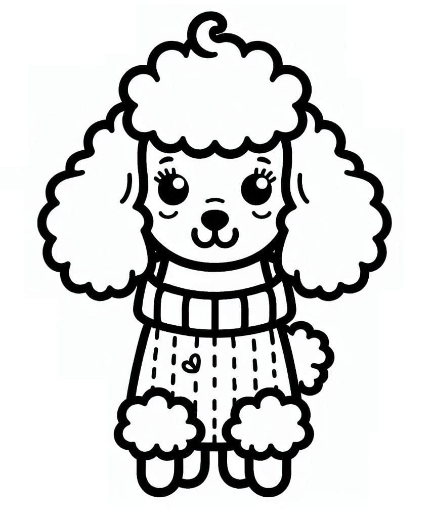 Smiling Poodle