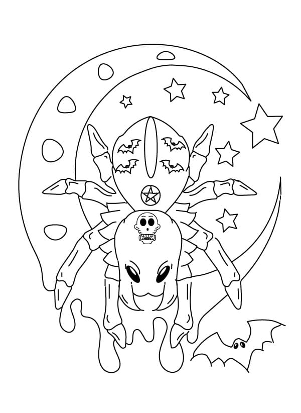Spider Pastel Goth
