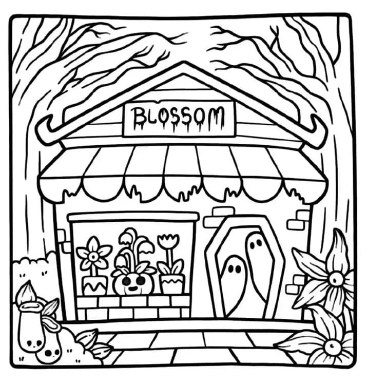 Spooky Cutie Printable for Kids