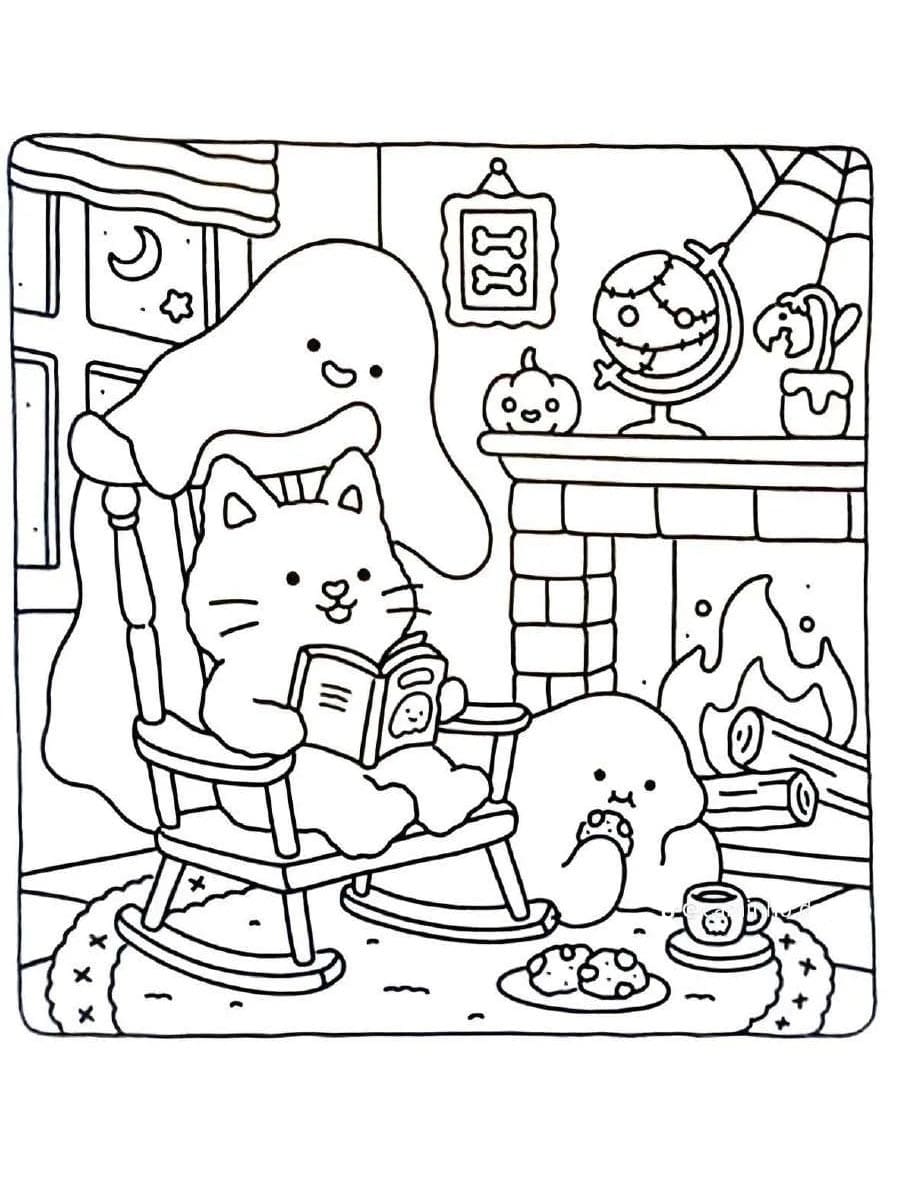 Spooky Fuzzy Cute