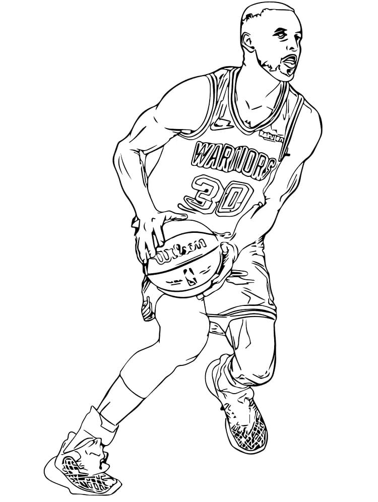 Stephen Curry is Playing Basketball