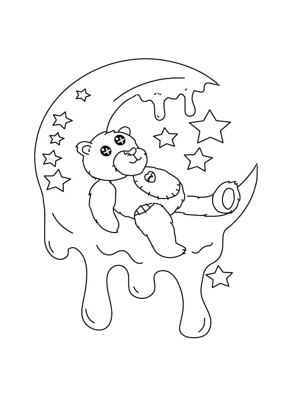 Teddy Bear Pastel Goth