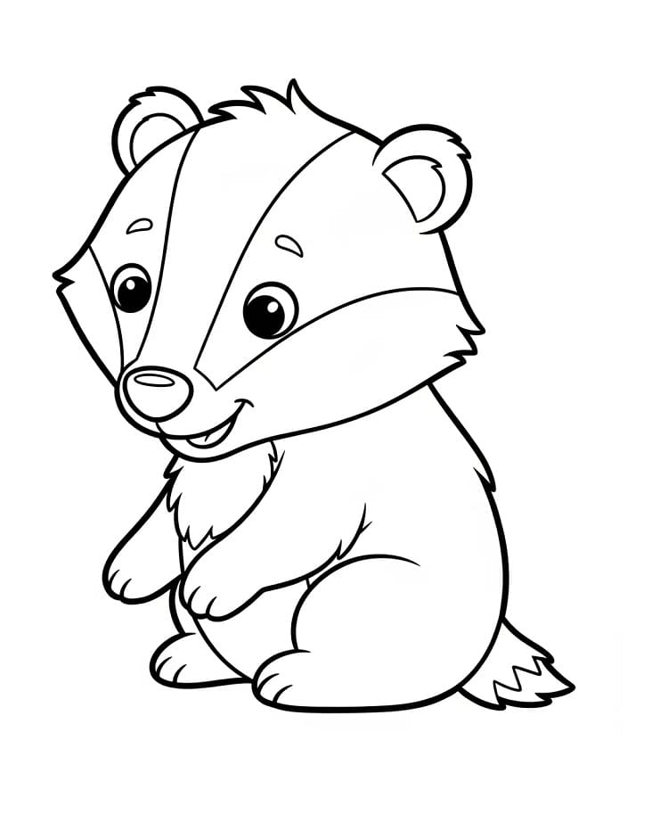 Very Cute Badger