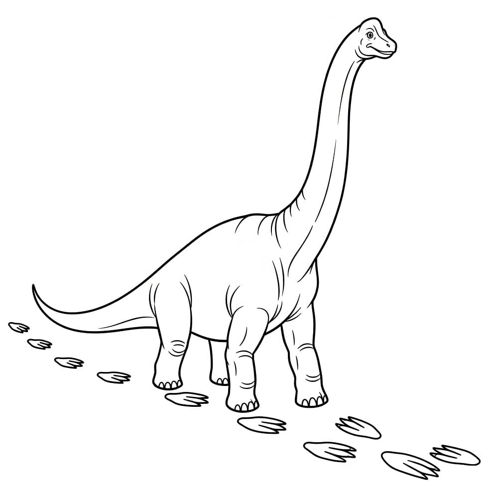 Walking Brachiosaurus