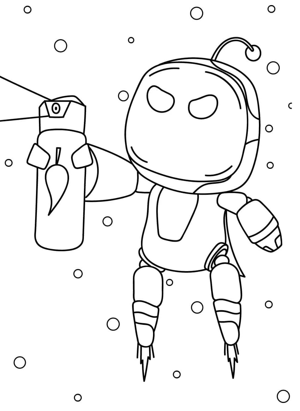 Free Drawing of Astro Bot